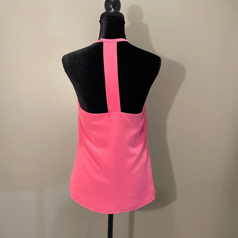 Annie Griffin Womens 100% Silk Poly Lined Razor Back Tank sz M No Labels NWOT - Picture 2 of 6
